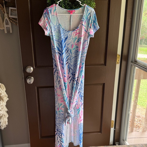 Lilly Pulitzer Multicolor Maxi Dress - Picture 4 of 4